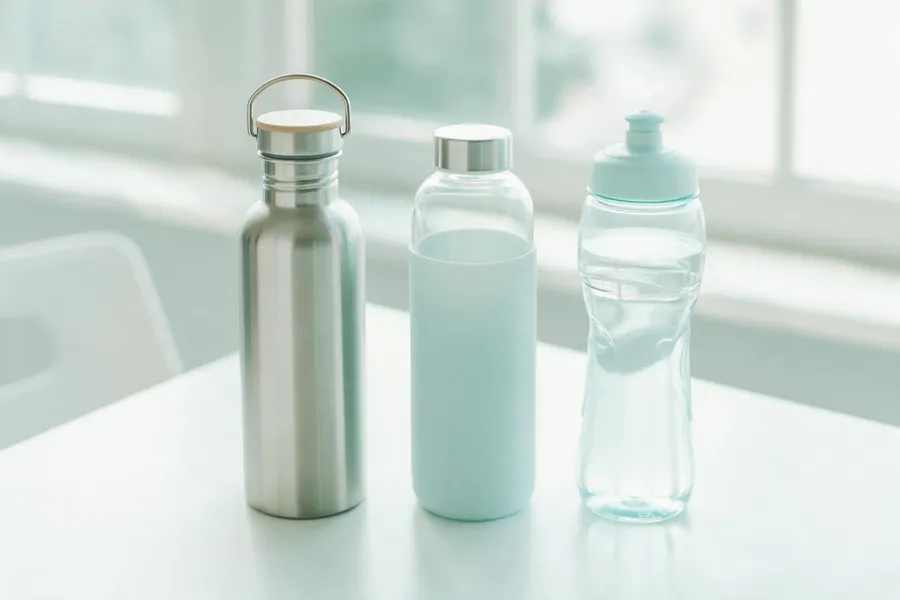 Die richtige Trinkflasche: Edelstahl, Glas, Tritan oder Aluminium